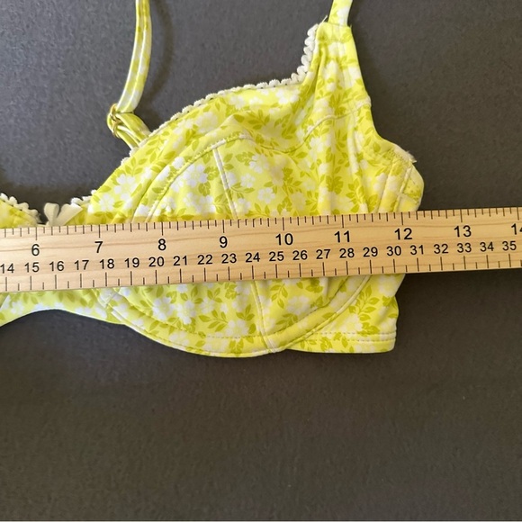 Bikini Coquette Floral Green/Yellow - Picture 3 of 8